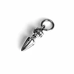chrome hearts spike pendant sterling silver jewelry